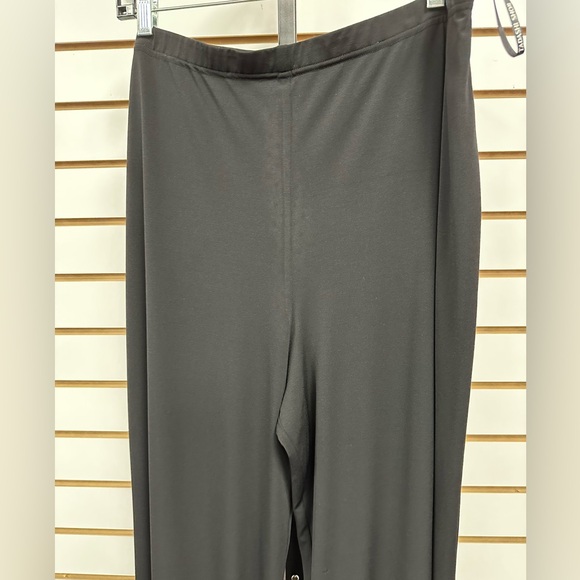 Tadashi Shoji Black 🖤 Pull-on Pants -  Designer Style/Comfort Fit/NWT Size XXL - Picture 3 of 6